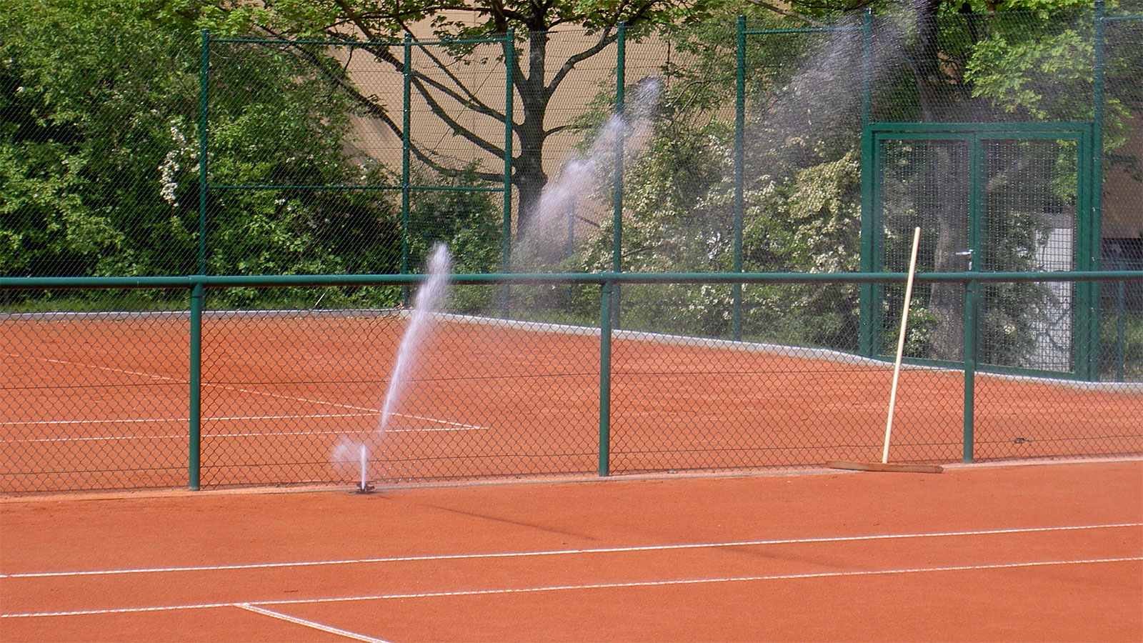 Tennisplatzberegnung